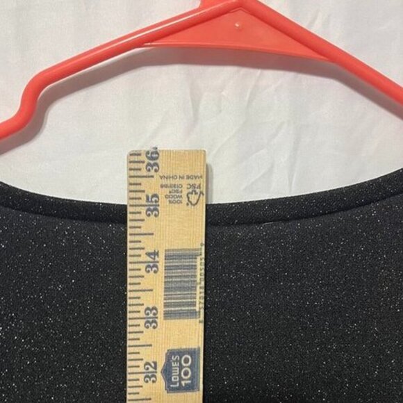 Dress.com Sparkly Long-Sleeve Shift Dress – Size Large - Picture 5 of 10